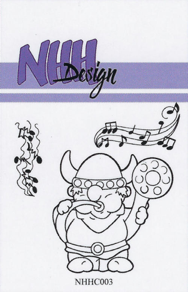 Clear Stamp - NHH Design - Singender Wikinger