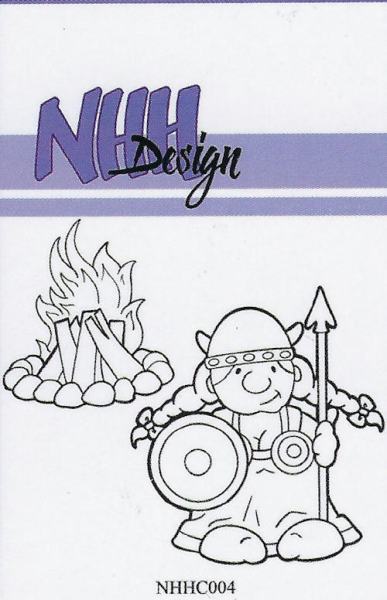 Clear Stamp - NHH Design - Wikingerfrau