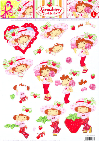 3D Bogen "Emily Erdbeer" - Nr. 1