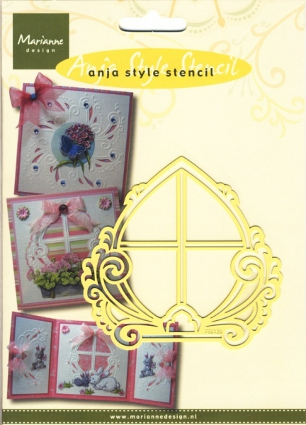 Schablone "Anja Style Stencil" FE6120