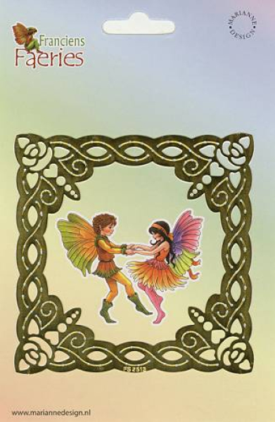 Schablone Franciens Faeries - Rahmen