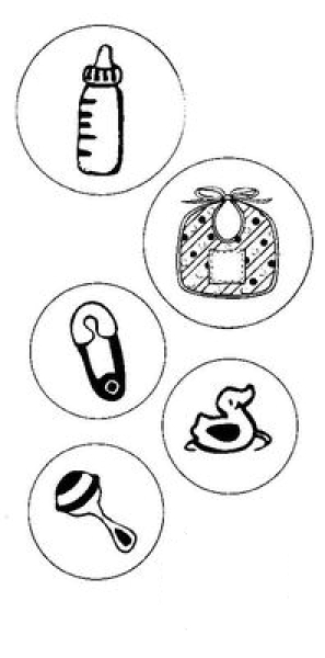 Mix & Match Stempelset Baby