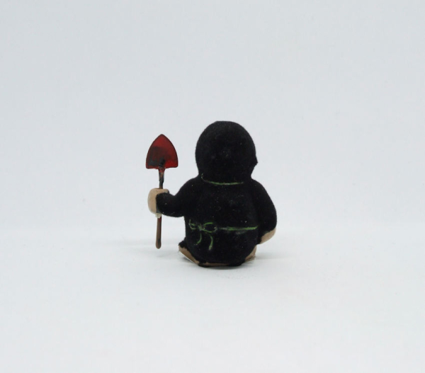 Maulwurf mit Spaten ca. 4,5 cm hoch