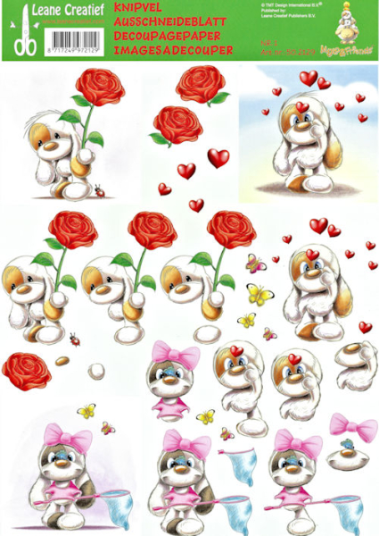 3D Bogen "Mylo & Friends" - Nr. 1