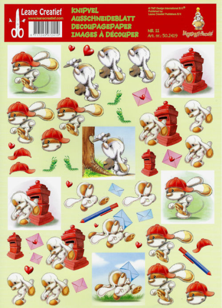 3D Bogen "Mylo & Friends" - Nr. 11