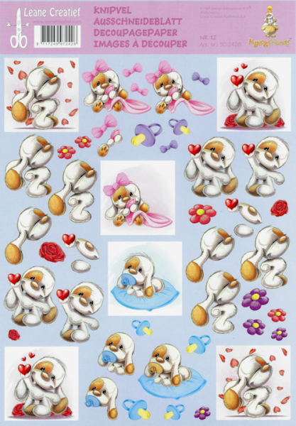 3D Bogen "Mylo & Friends" - Nr. 12