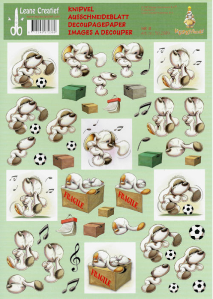 3D Bogen "Mylo & Friends" - Nr. 8