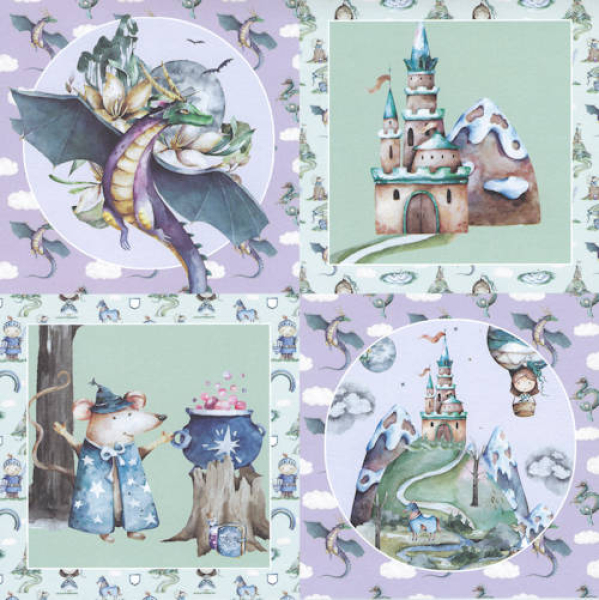 The Paper Boutique Perfect Partners – Magical Quest – Perfect Embellishments - 8"x8"