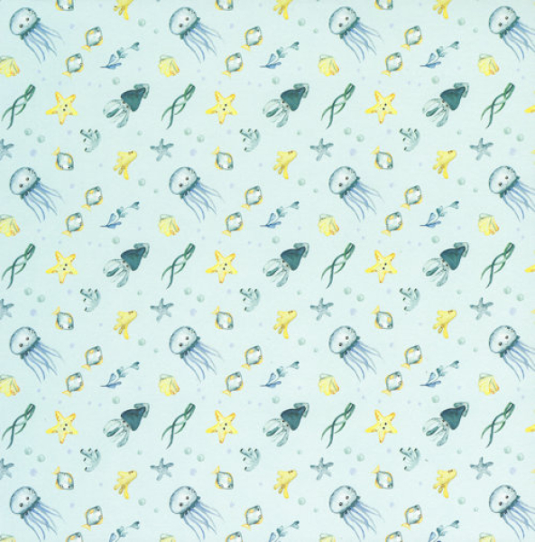 The Paper Boutique - Ocean Bliss - Paper Kit - 8"x8"