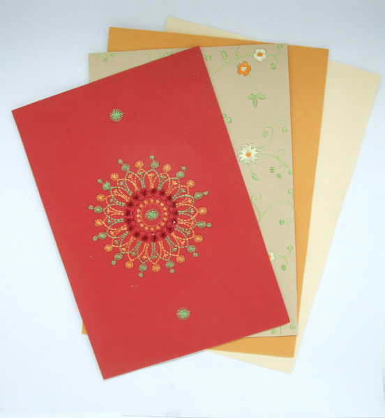Baumwollpapier-Set - Herbst