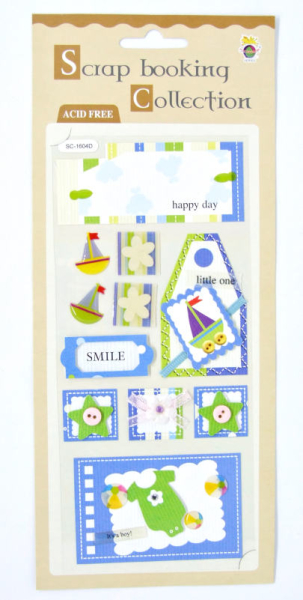 3D-Sticker /Embellishments Baby - Nr. 4