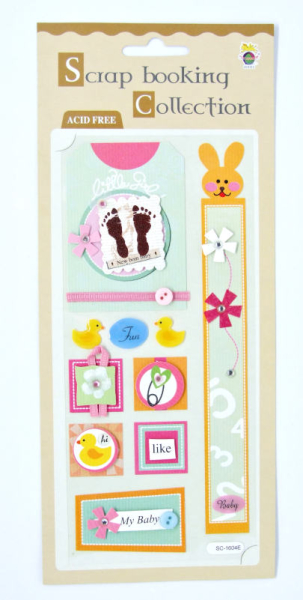 3D-Sticker /Embellishments Baby - Nr. 5