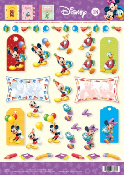 3D Bogen Disney Special Nr. 18 - Geburtstag
