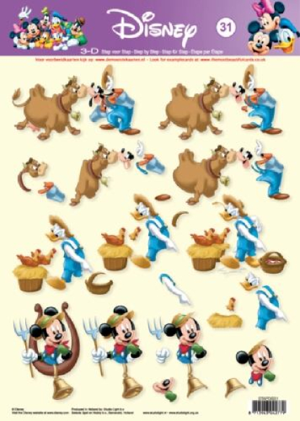 3D Bogen Disney "Bauernhof-Kollektion" Nr. 31