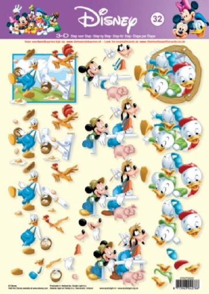 3D Bogen Disney "Bauernhof-Kollektion" Nr. 32