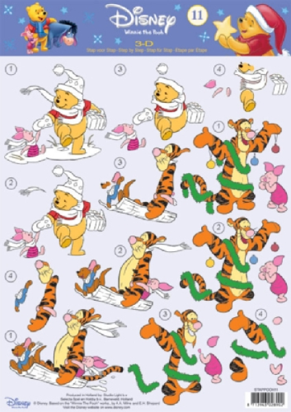 3D Schneidbogen Disney "Winnie the Pooh" Nr. 11