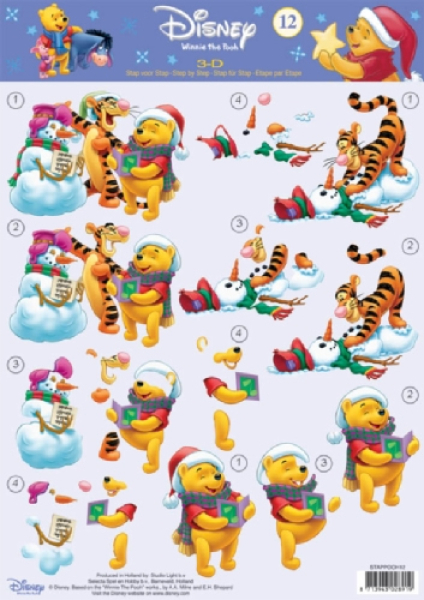 3D Schneidbogen Disney "Winnie the Pooh" Nr. 12