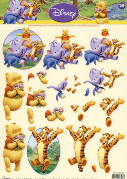 3D Schneidbogen Disney "Winnie the Pooh" Nr. 29