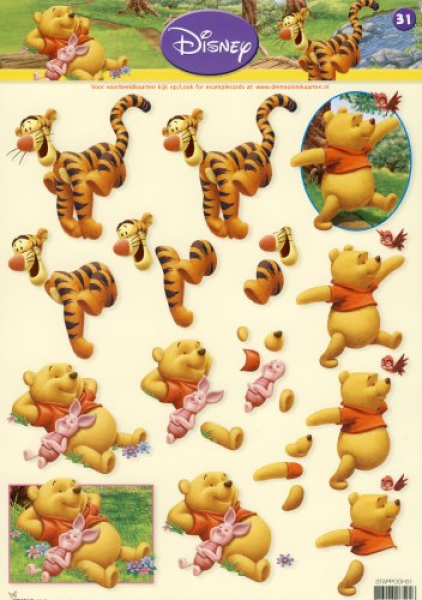 3D Schneidbogen Disney "Winnie the Pooh" Nr. 31