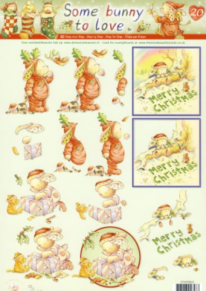 3D Bogen "Some bunny to love" - Nr. 20