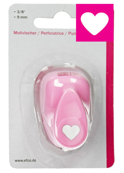 Motivlocher Herz - Gr. XS