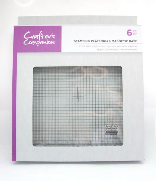 Stempelplattform/Stamping Platform & Magnetic Base 8" x 8" - 6tlg.