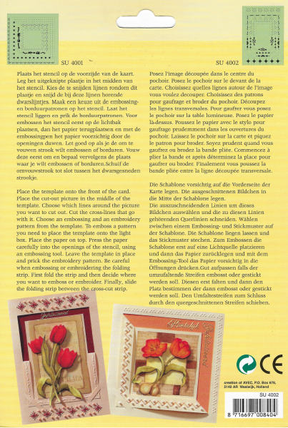 Schablone Super Stencil Nr. 1