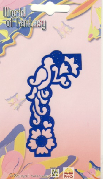 Schablone "World of Fantasy" - Vogelecke