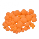 Pompons-Set 5-fach sortiert - orange