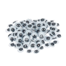 Wackelaugen rund Ø 6 mm - 10 Stück