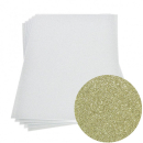 Glitter-Moosgummiplatte 2 mm - gold