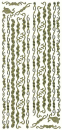 Sticker Bordüren - gold <br> 1 Bogen 10x23 cm