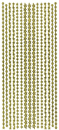 Sticker Stern-Linien - gold <br> 1 Bogen 23x10 cm