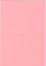 25 Doppelkarten A6 - 16 babyrosa