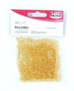Rocailles Ø 2,5 mm - honiggelb transparent
