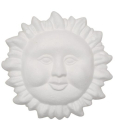 Styropor Sonne mit Gesicht