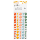 Pebbles Enamel Stickers - Sunny Blooms - 60 tlg.