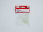Wachsperlen Ø 2,5 mm, ca. 130 Stück - offwhite
