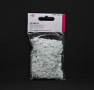 Pailletten gewölbt Ø 6mm - ca. 4.000 Stück - offwhite