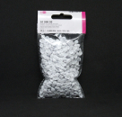 Pailletten gewölbt Ø 6mm - ca. 4.000 Stück - weiß