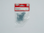 Wachsperlen Ø 3mm, ca. 125 Stück - rauchblau