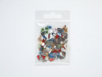 Acryl-Strasssteine Tropfen spitz 6x10 mm, bunt pastell - ca. 100 Stück