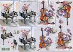 3D Bogen - A4 - Le Suh 4169493 - Klavier und Geige