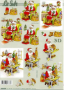 3D Bogen - A4 - Le Suh 4169719 - Weihnachtsmann