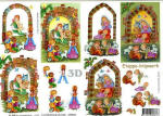 3D Bogen - A4 - Le Suh 416972 - Weihnachtskrippe