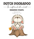 Gummistempel Herbsthase
