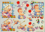 3D Bogen geprägt - TBZ 504776 - Baby