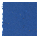 Strohseide mit Goldfäden dunkelblau - Bogen 50 x 70 cm