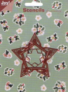 Joy! Embossing Schablone 24 - Weihnachtsstern klein