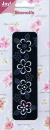 Joy! Embossing Schablone 29 - Bordüre mit Blumen